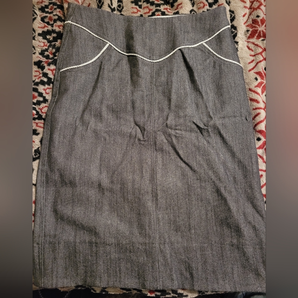 Lucky Thirteen Blue Western Style Skirt